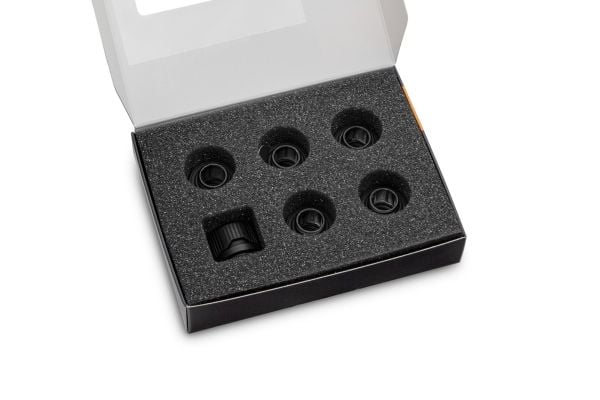 EkWaterBlocks EK-Quantum Torque HTC 12 - Armatur for væskekjølesystem - atlasksort (en pakke 6)