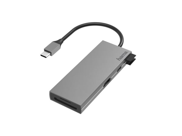 Hama 00200110, USB 3.2 Gen 1 (3.1 Gen 1) Type-C, HDMI, USB 3.2 Gen 1 (3.1 Gen 1) Type-A, USB 3.2 Gen 1 (3.1 Gen 1) Type-C, 4096 x 2160 pikseliä, Mi...