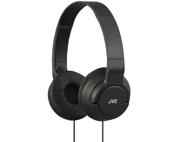 JVC HA-S180 - Hodetelefoner - full størrelse - kablet - 3,5 mm jakk - svart