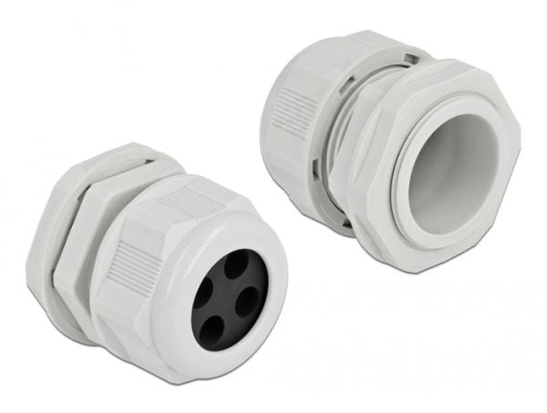 DeLOCK 60384, Harmaa, Muovi, 2 kpl, PG29, 8 mm, IP68