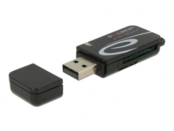 Delock - Kortleser (Multiformat) - USB 2.0