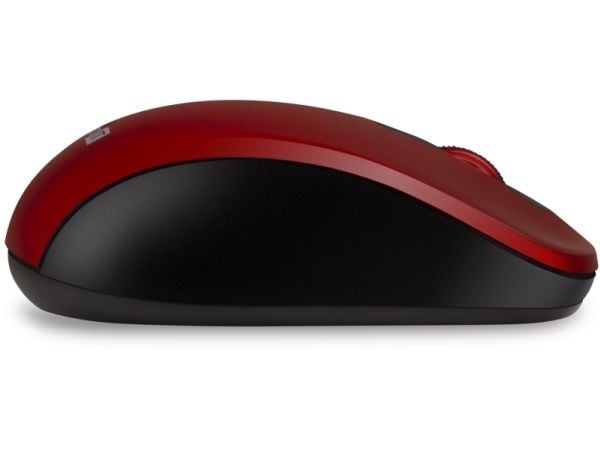Connect IT CMO-2230-RD, Ambidextrous, Optisk, RF Trådlös, 1200 DPI, Röd