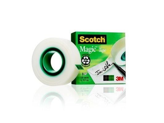 Scotch Magic 810 - Kontorteippi - 19 mm x 33 m - läpinäkyvä