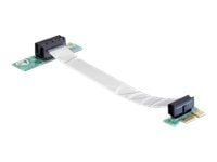 Delock Riser-kortti PCI Express x1 joustavalla kaapelilla - Udvidelseskortti