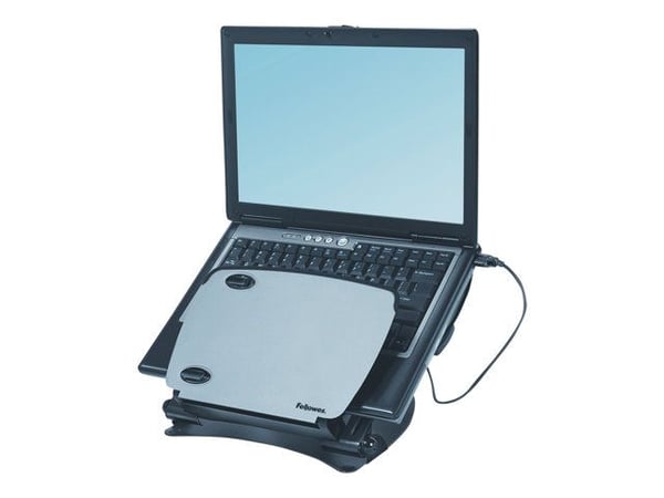 Fellowes Professional Series Laptop Workstation with USB Hub - Notebookstativ - med 4-porters USB-hub