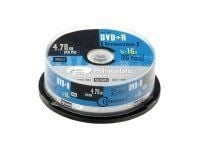 Intenso - 25 x DVD+R - 4.7 GB 16x - blekkstråleskrivbar overflate - spindel