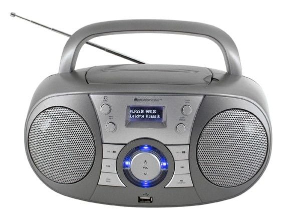 Radio Soundmaster Soundmaster SCD1800TI radio Osobisty Srebrny