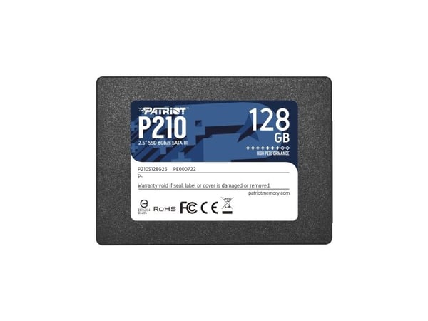Patriot P210 - SSD - 128 GB - intern - 2.5" - SATA 6Gb/s