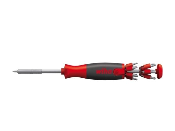Wiha LiftUp 26one - Skrutrekker med spissett - 13 deler - 6.35 mm