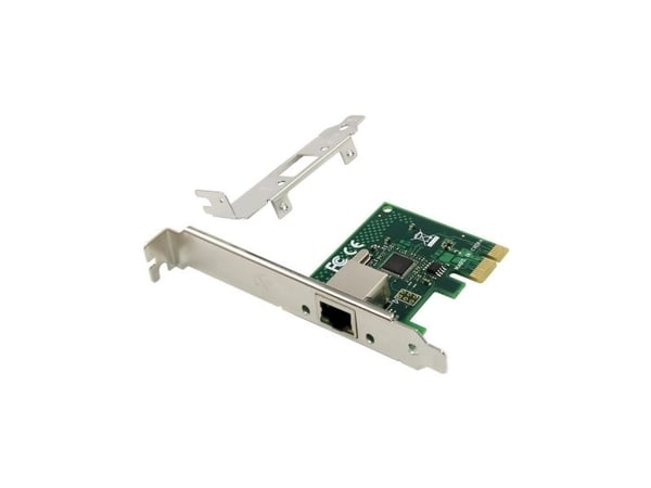 MicroConnect - Nettverksadapter - PCIe 1.1 lav profil - Gigabit Ethernet x 1