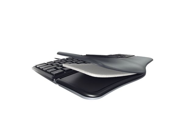 CHERRY KC 4500 ERGO - Tastatur - USB - AZERTY - Fransk - svart