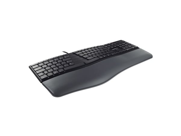 CHERRY KC 4500 ERGO - Tastatur - USB - AZERTY - Fransk - svart
