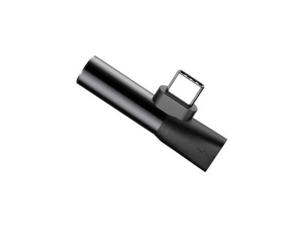 Baseus CATL41-01, Type-C, Type-C / 3.5 mm, Svart