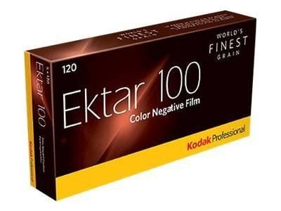 Kodak PROFESSIONAL EKTAR 100 - Värillinen filmi - 120 (6 cm) - ISO 100 - 5 rullaa