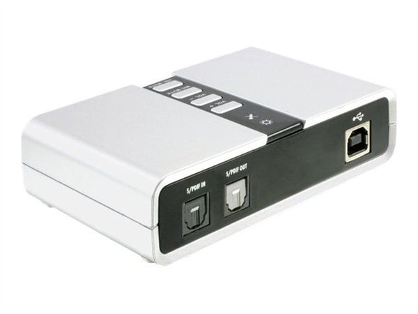 Delock USB Sound Box 7.1 - Lydkort - 7.1 - USB 2.0 Delock USB Sound Box 7.1 - Lydkort - 7.1 - USB 2.0