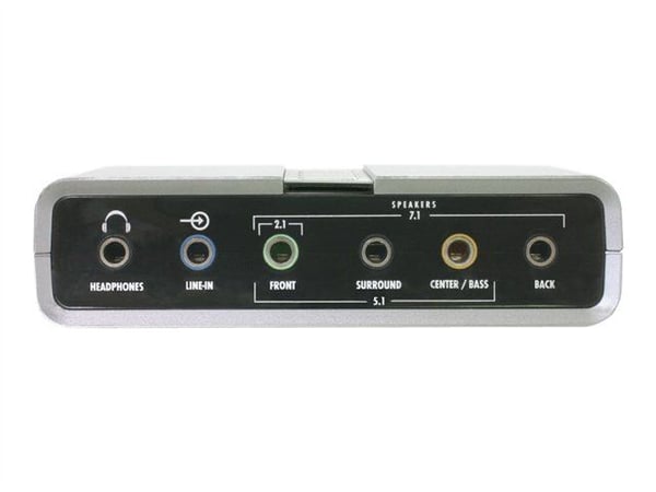 DeLOCK USB Sound Box 7.1, 7.1 kanavaa, USB