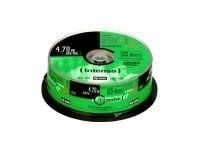 Intenso - 25 x DVD-R - 4,7 GB 16x - kara - kelaaminen