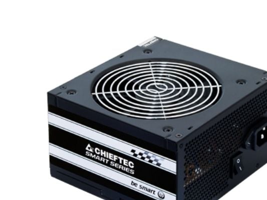 Chieftec Smart Series GPS-600A8 - Strømforsyning (intern) - ATX12V 2.3/ EPS12V - 80 PLUS - AC 230 V - 600 Watt - aktiv PFC - sort