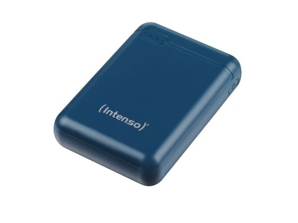 Intenso XS10000 - Strømbank - 10000 mAh - 3.1 A - 2 utgangskontakter (USB, USB-C) - bensin