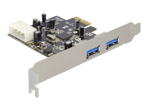 Delock PCI Express card > 2x USB 3.0 - USB-adapter - PCI Express x1 - USB 3.0 x 2