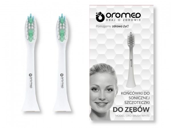 Oromed ORO-BRUSH WHITE elektrisk tandbørste Voksen Sonisk tandbørste Hvid