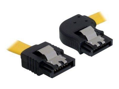 DeLOCK 0.5m SATA M/M, 0,5 m, Uros/uros, Keltainen