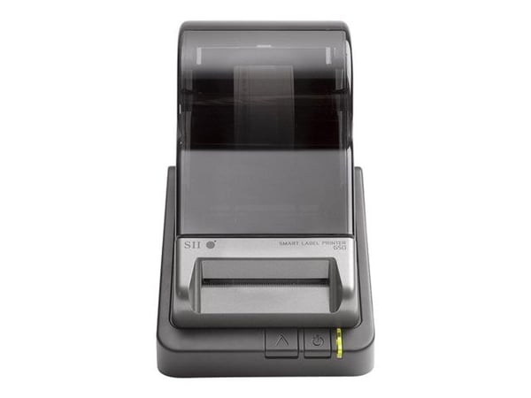 Seiko Instruments Smart Label Printer 650 - Etikettskriver - direktetermisk - Rull (5,4 cm) - 300 dpi - inntil 50 spm - USB