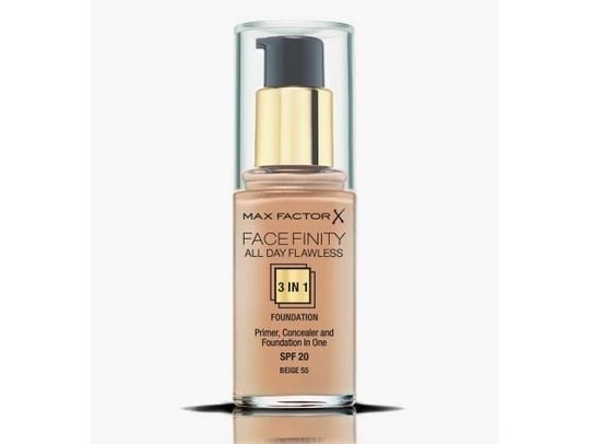MAX FACTOR FACEFINITY 3-i-1 Foundation No. 55 30 ml