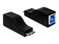 DeLOCK - USB-sovitin - Micro-USB Type B (han) til USB Type B (hun) - USB 3.0
