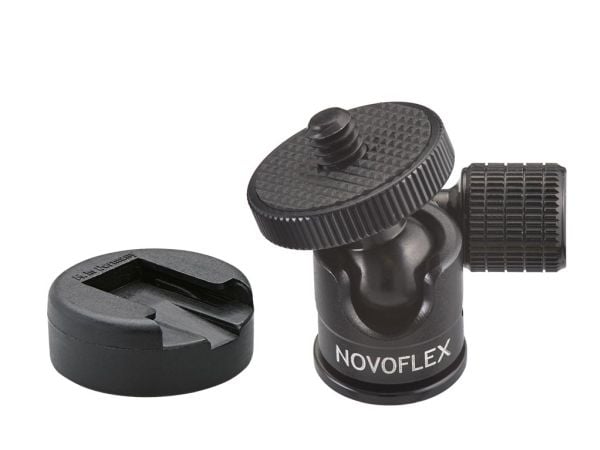 Novoflex M-NEIGER II, kaldskobeslag, svart, 1 kg, 1/4", 42 mm, 32 g