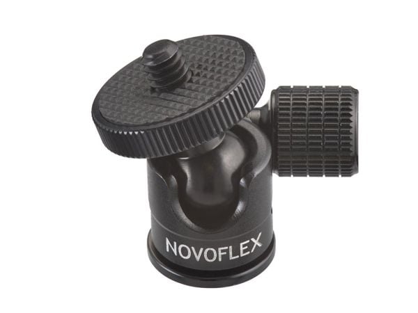 Novoflex M-NEIGER II, kaldskobeslag, svart, 1 kg, 1/4", 42 mm, 32 g