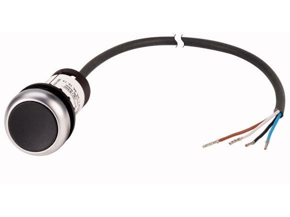 Eaton 185672 C22-D-S-K01-P62 tryckknapp flat svart