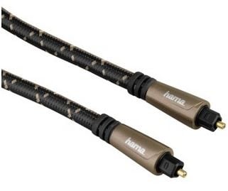 Hama 1.5m Toslink M/M, TOSLINK, TOSLINK, 1,5 m, Brun-ruskea