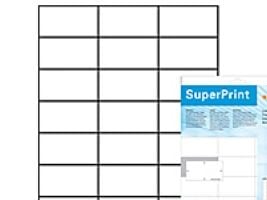 HERMA Premium - Papir - matt - permanent selv-adhesiv - hvit - 70 x 37 mm 600 etikett(er) (25 ark x 24) laminerte etiketter