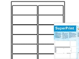 HERMA Premium - Papir - matt - permanent selv-adhesiv - hvit - 99.1 x 38.1 mm 350 etikett(er) (25 ark x 14) laminerte adresseetiketter