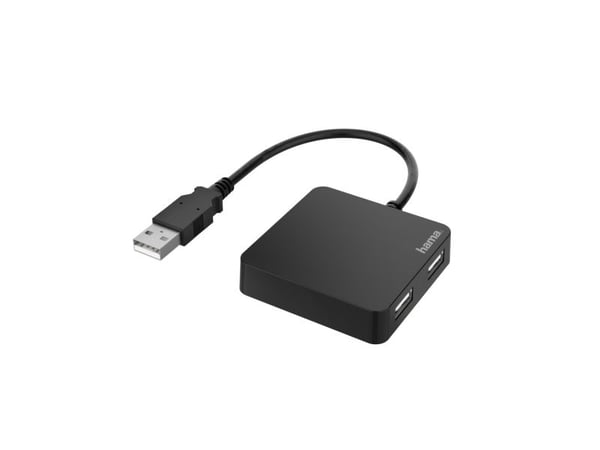 Hama - Hub - 4 x USB 2.0 - stasjonær