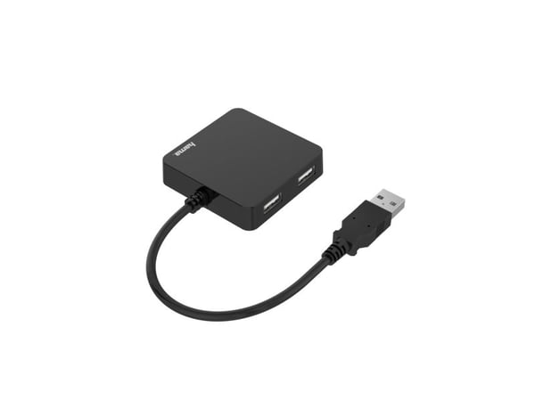 Hama - Hub - 4 x USB 2.0 - stasjonær