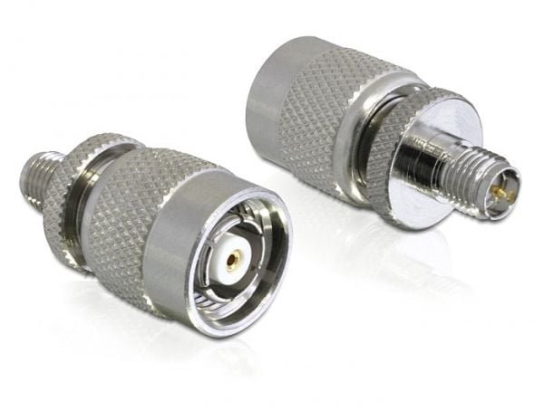 Delock WLAN Adapter - Antenneadapter - RP-SMA (hunn) til RP-TNC (hann)