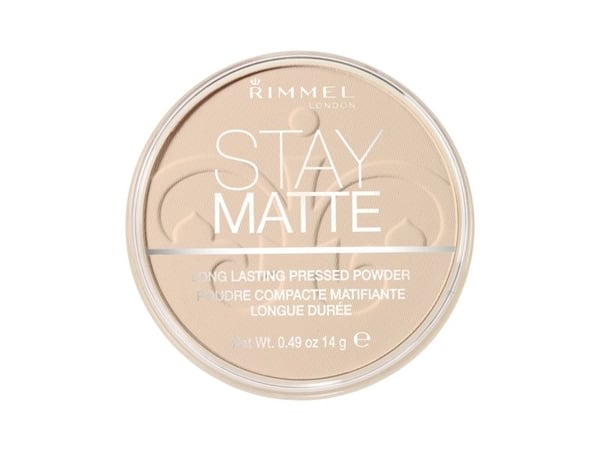 Rimmel London Stay Matte Langvarig kompakt pudder (003 Peach Glow) 14 g Rimmel London Stay Matte Langvarig kompakt pudder (003 Peach Glow) 14 g