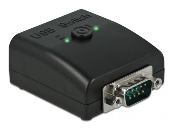 Delock - USB-sovitin - RS-232 - USB 2.0 tyyppi B x 2 - lajittelu - lajittelu