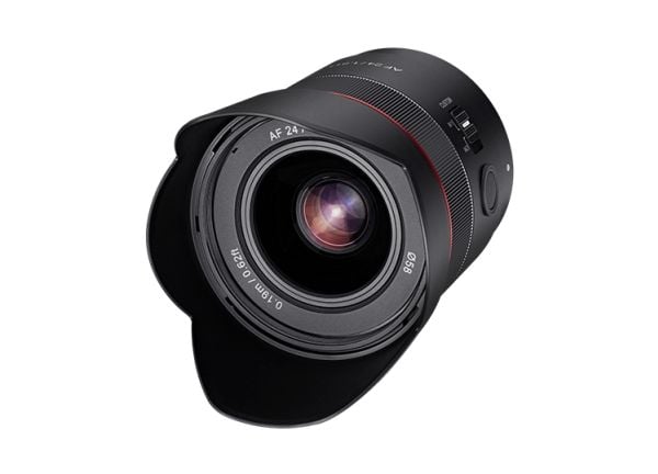 Samyang AF - Vidvinkelobjektiv - 24 mm - f/1.8 FE - Sony E-mount - for Sony Cinema Line; a VLOGCAM; a1; a1 II; a6700; a7 IV; a7 V; a7C II; a7CR; a7...