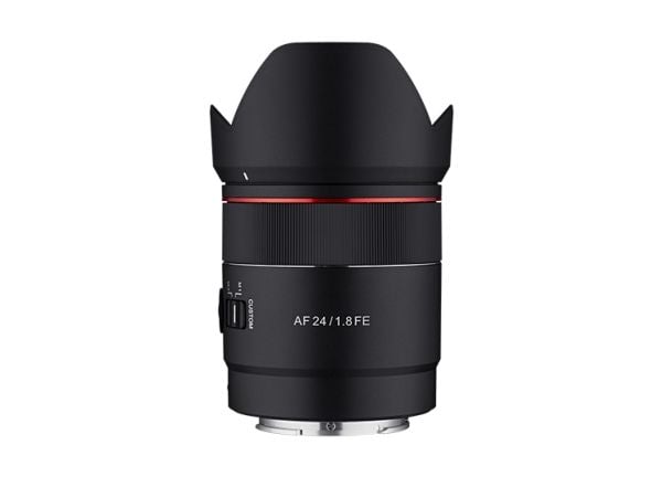 Samyang AF - Vidvinkelobjektiv - 24 mm - f/1.8 FE - Sony E-mount - for Sony Cinema Line; a VLOGCAM; a1; a1 II; a6700; a7 IV; a7 V; a7C II; a7CR; a7...