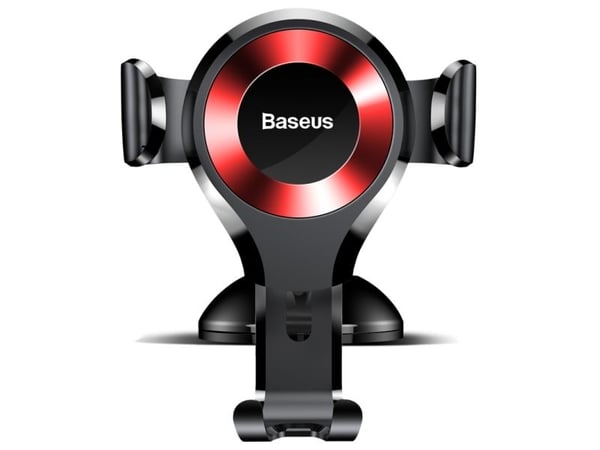 Baseus Osculum, Mobiltelefon/smarttelefon, Passiv holder, Bil, Sort, Rød
