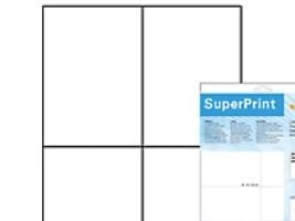 HERMA Special - Papir - matt - fjernbart selv-adhesiv - hvit - A6 (105 x 148 mm) 100 etikett(er) (25 ark x 4) merkelapper