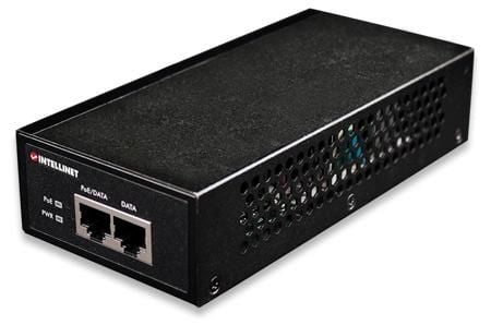 Intellinet 560566, Gigabitti Ethernet, 10,100,1000 Mbit/s, IEEE 802.3, IEEE 802.3ab, IEEE 802.3af, IEEE 802.3at, IEEE 802.3u, Cat5, Cat5e, Musta, M...