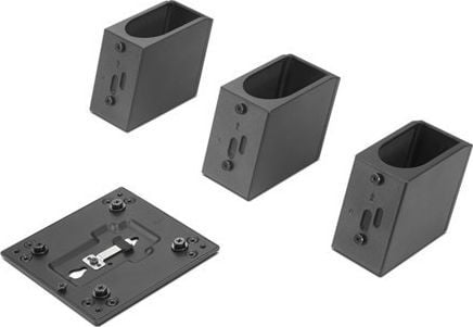 Lenovo Tiny/Nano Monitor Clamp II - Tynn klient for skjermmonteringsbøyle - svart - for ThinkCentre M70q Gen 2; M70q Gen 3; M75t Gen 2; M80q Gen 3;...