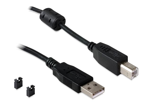 DeLOCK 87585, Musta, 80 mm, 72 mm, 23 mm, Windows XP/Vista/Vista-64/7/7-64, Linux 2.6
