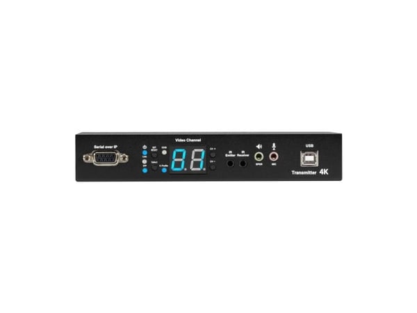 Black Box MediaCento IPX 4K Transmitter - Video/lyd/infrarød/USB/seriellforlenger - sender - 1GbE, Fibre Channel - USB - fiberoptisk, 1000Base-T - ...