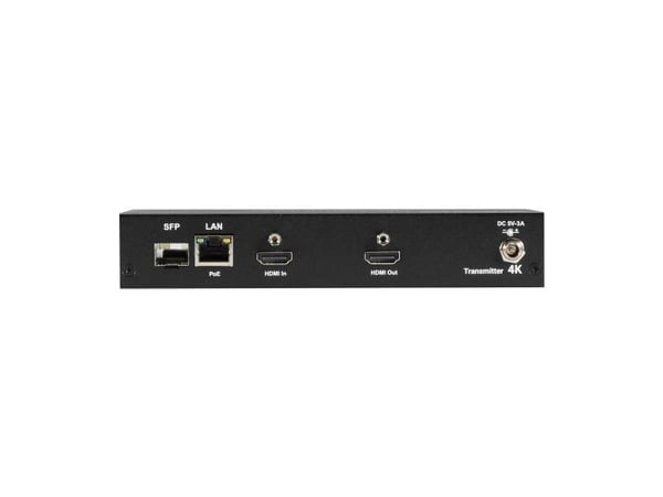 Black Box MediaCento IPX 4K Transmitter - Video/lyd/infrarød/USB/seriellforlenger - sender - 1GbE, Fibre Channel - USB - fiberoptisk, 1000Base-T - ...