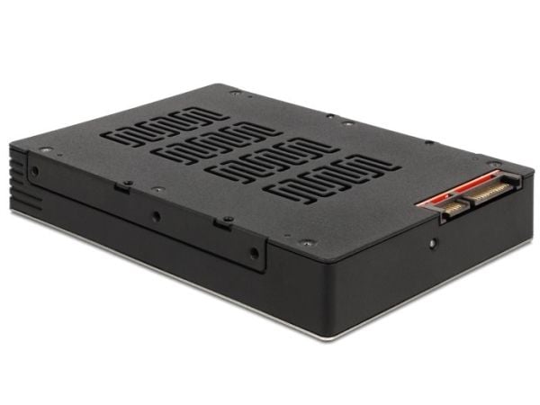 DeLOCK 47224, 2.5", 6 Gbit/s, Hot-swap, Musta